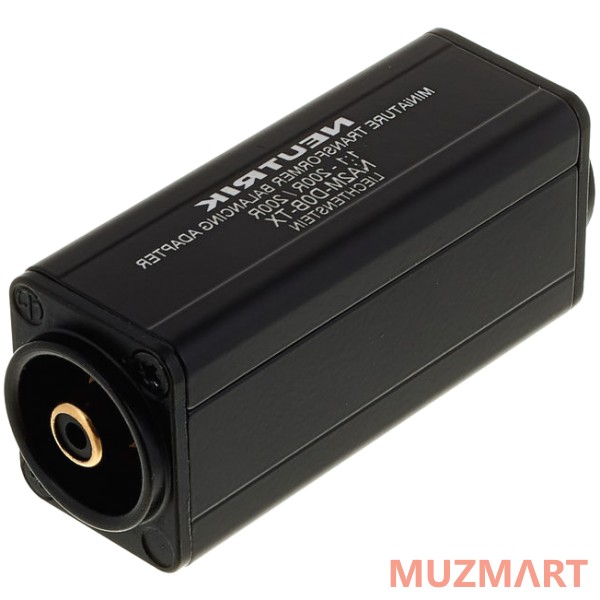 Neutrik NA2M-D0B-TX Адаптер трансформаторный RCA Female - 3-контактный XLR Male