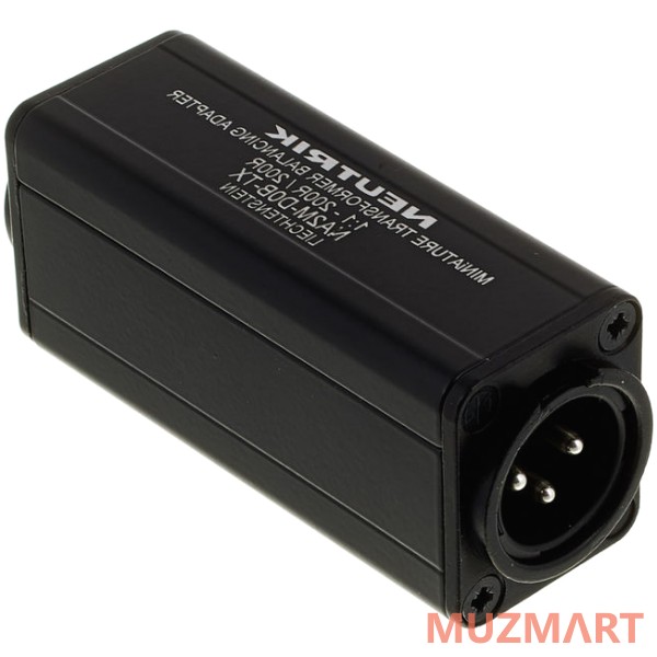 Neutrik NA2M-D0B-TX Адаптер трансформаторный RCA Female - 3-контактный XLR Male