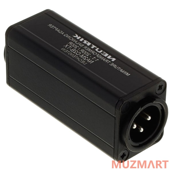 Neutrik NA2M-D2B-TX Адаптер трансформаторный RCA Female - 3-контактный XLR Male