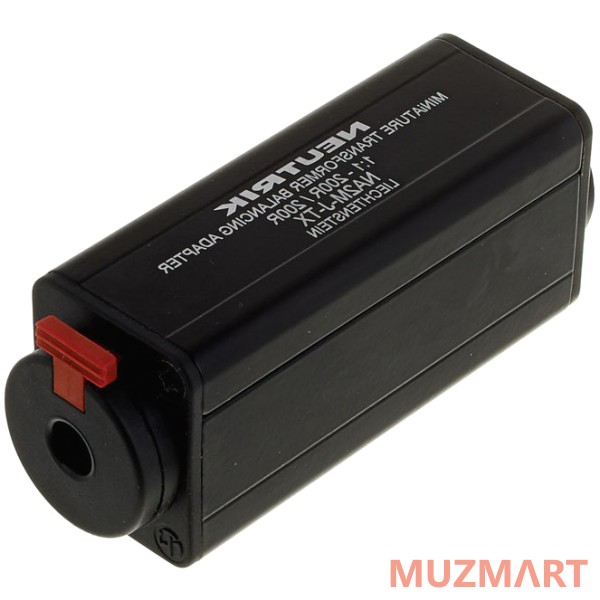 Neutrik NA2M-J-TX Адаптер трансформаторный Jack 6.35мм стерео - 3-контактный XLR Male