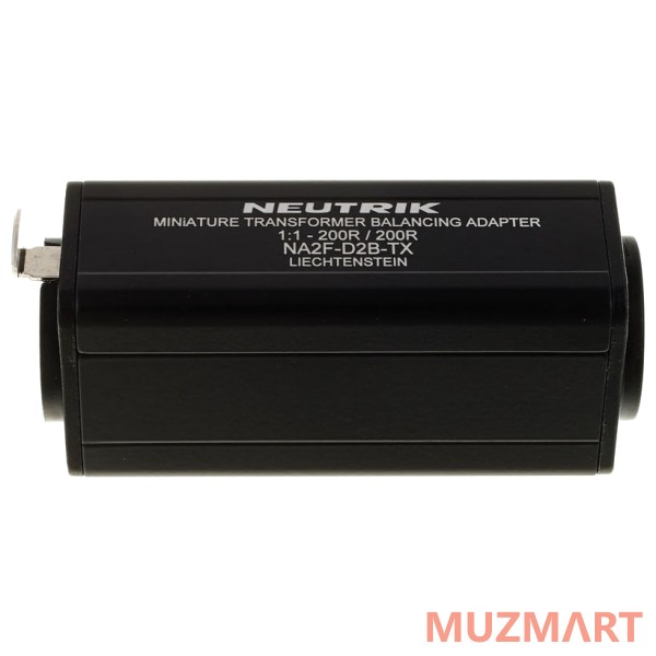 Neutrik NA2F-D2B-TX Адаптер трансформаторный XLR Female 3 контакта - RCA Female