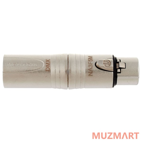 Neutrik NA3F5M Адаптер XLR Female 3 контакта - XLR Male 5 контактов