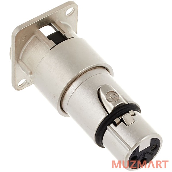 Neutrik NA3MDF Панельный адаптер-переходник проходной, XLR Male - XLR Female