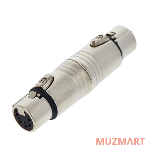 Neutrik NA5FF Адаптер 5-контактный XLR Female - 5-контактный XLR Female