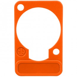 Neutrik DSS-ORANGE Подложка под панельные разъемы XLR D-типа, цвет оранжевый