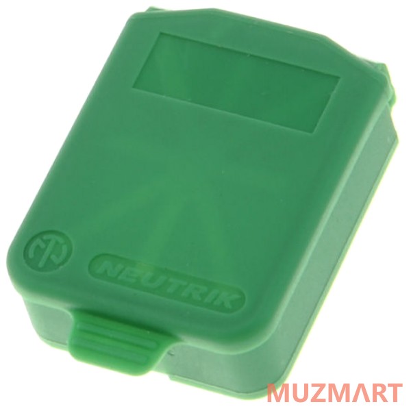 Neutrik SCDX-5-GREEN Уплотнительная крышка для разъемов серии D, цвет зеленый