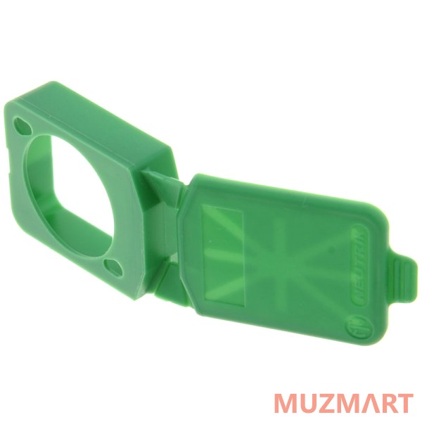 Neutrik SCDX-5-GREEN Уплотнительная крышка для разъемов серии D, цвет зеленый