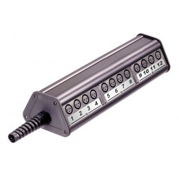 Neutrik NSB3B-20/4 Распред. коробка 20 XLR female входов, 4 XLR male выхода