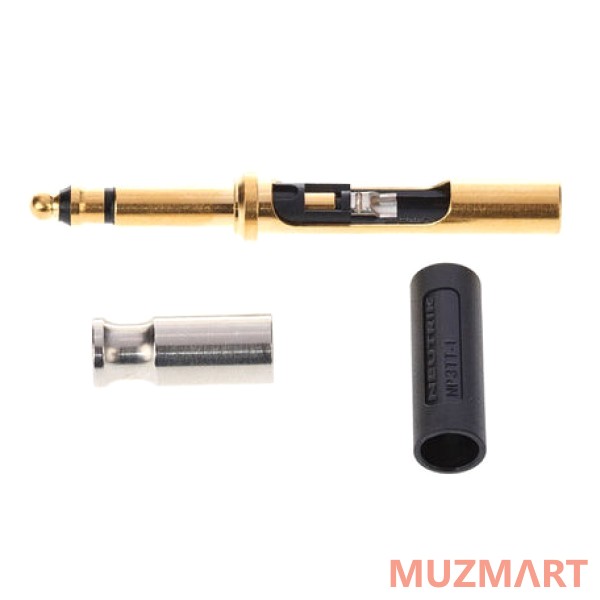 Neutrik NP3TT-P-AU-B Разъем Bantam 4.4мм (0.173"), TR под пайку, S под обжим
