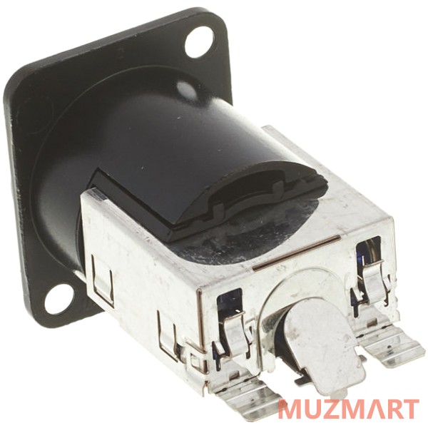 Neutrik NE8FDY-C6-B Панельный разъем RJ45, для CAT6, монтаж провода IDC