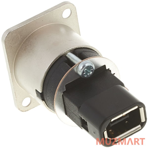 Neutrik NA1394-6-W Панельный разъем Firewire IEEE 1394 гнездо - Firewire IEEE 1394 гнездо, D-типа