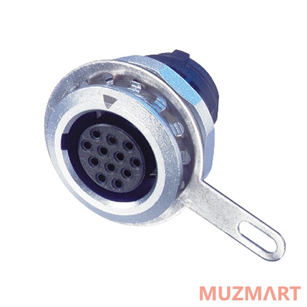 Neutrik MRF12 Панельный разъём miniCON female, 12 контактов
