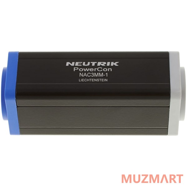 Neutrik NAC3MM-1 Переходник для удлинения кабелей powerCON in - powerCON out