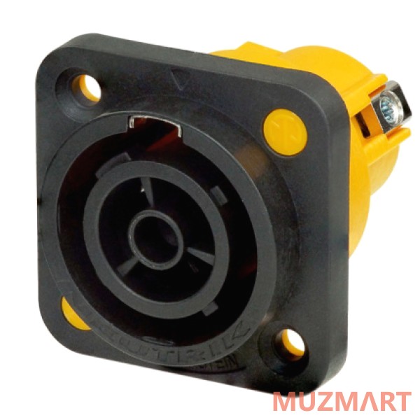 Neutrik NAC3FPX Панельный разъем PowerCon TRUE1, гнездо, 16A/250В