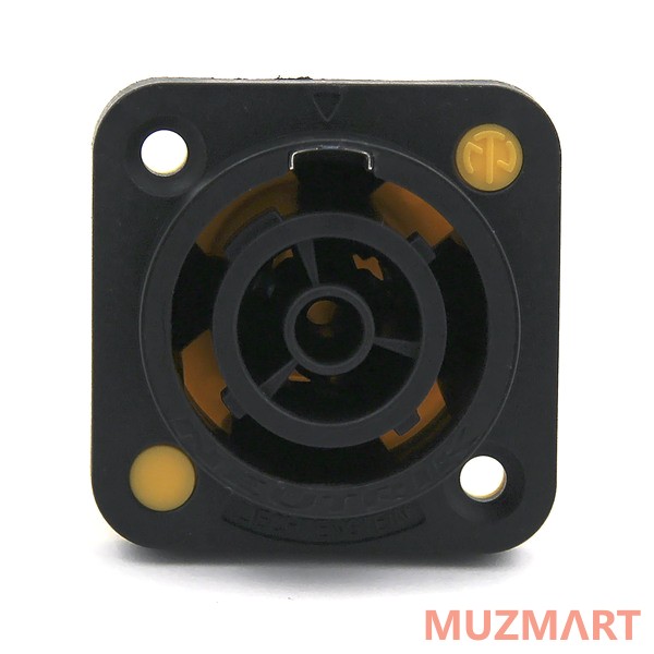 Neutrik NAC3FPX Панельный разъем PowerCon TRUE1, гнездо, 16A/250В