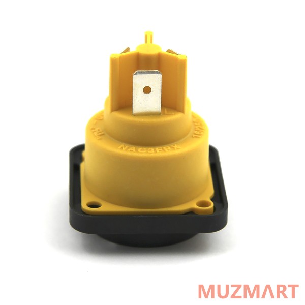 Neutrik NAC3FPX Панельный разъем PowerCon TRUE1, гнездо, 16A/250В