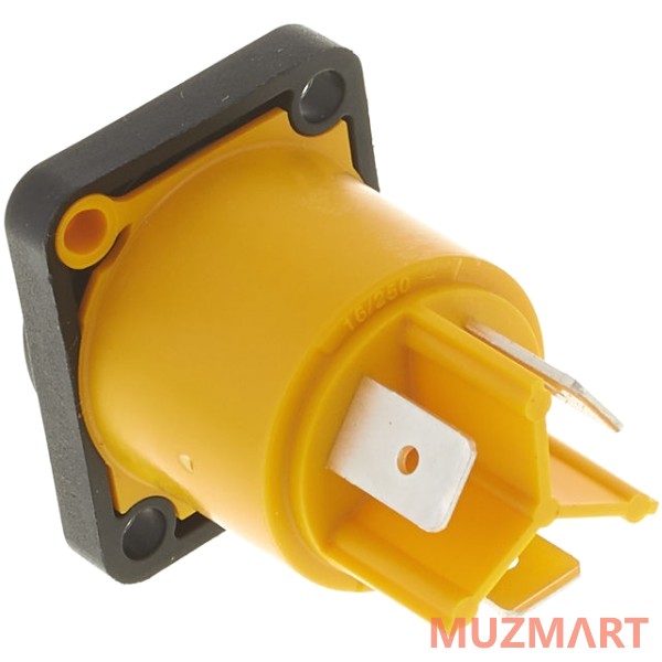 Neutrik NAC3MPX Панельный разъем PowerCon TRUE1, штекер, 16A/250В