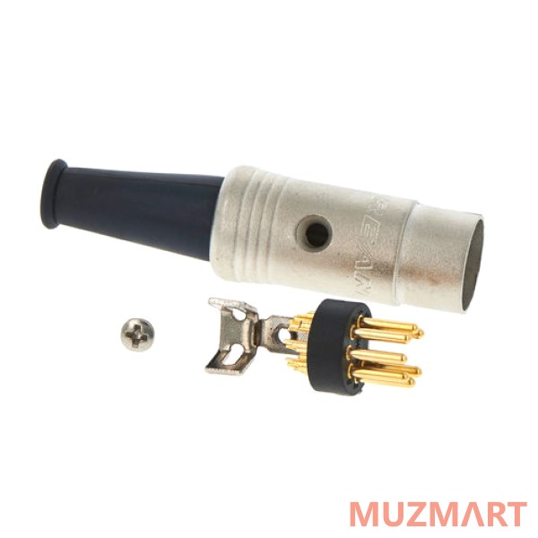 Neutrik NYS323G Кабельный разъем DIN male, 7 контактов золоченых