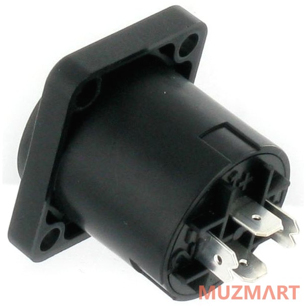 Neutrik NL4MP Панельный разъём Speakon 4-контактный, 30А