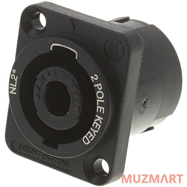 Neutrik NL2MP Панельный разъём Speakon 2-контактный, 30А