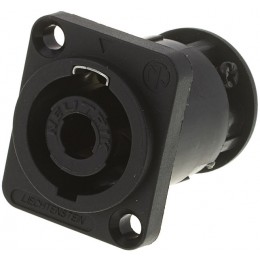 Neutrik NL4MP-ST Панельный разъём Speakon 4-контактный, 30А
