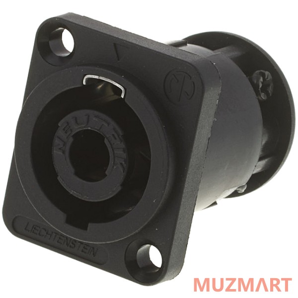 Neutrik NL4MP-ST Панельный разъём Speakon 4-контактный, 30А