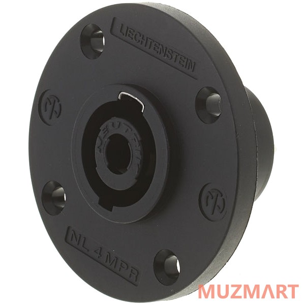 Neutrik NL4MPR Панельный разъём Speakon 4-контактный, 30А
