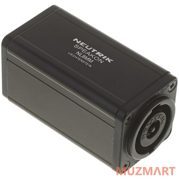 Neutrik NL8MM Переходник Speakon-Speakon, 8-контактный