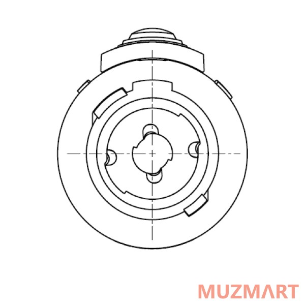 Neutrik NLT4FX Кабельный разъем Speakon 4-контактный, 40А