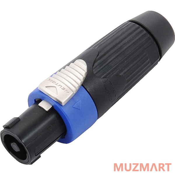 Neutrik NLT4FX-BAG Кабельный разъем Speakon, металический черненый корпус