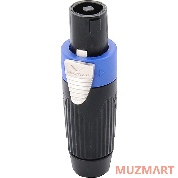 Neutrik NLT4FX-BAG Кабельный разъем Speakon, металический черненый корпус