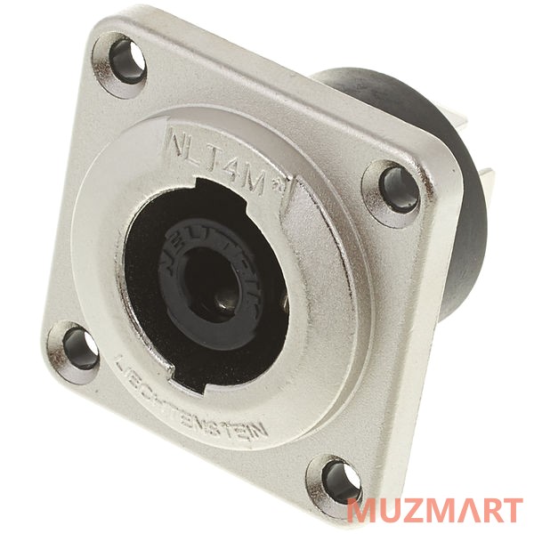 Neutrik NLT4MP Панельный разъем Speakon, 40А