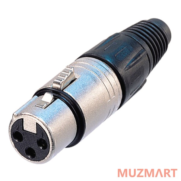 Neutrik NC3FX Кабельный разъем XLR female, посеребренные контакты