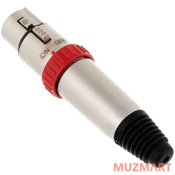 Neutrik NC3FXS Кабельный разъем XLR female с выключателем
