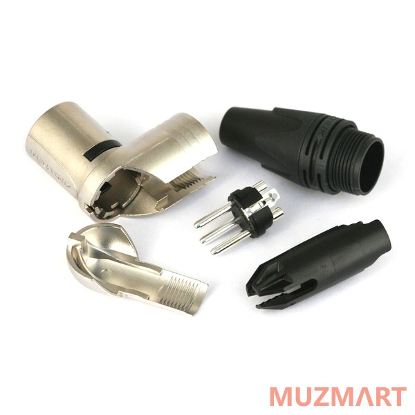 Neutrik NC3MRX Кабельный разъем угловой XLR male