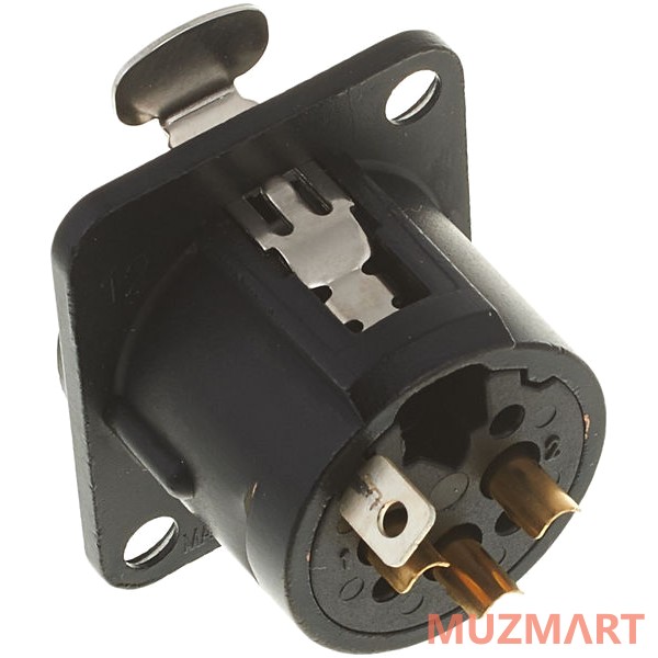 Neutrik NC3FD-L-B-1 Панельный разъем XLR female