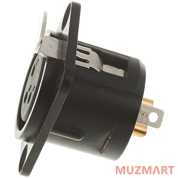 Neutrik NC3FD-L-B-1 Панельный разъем XLR female