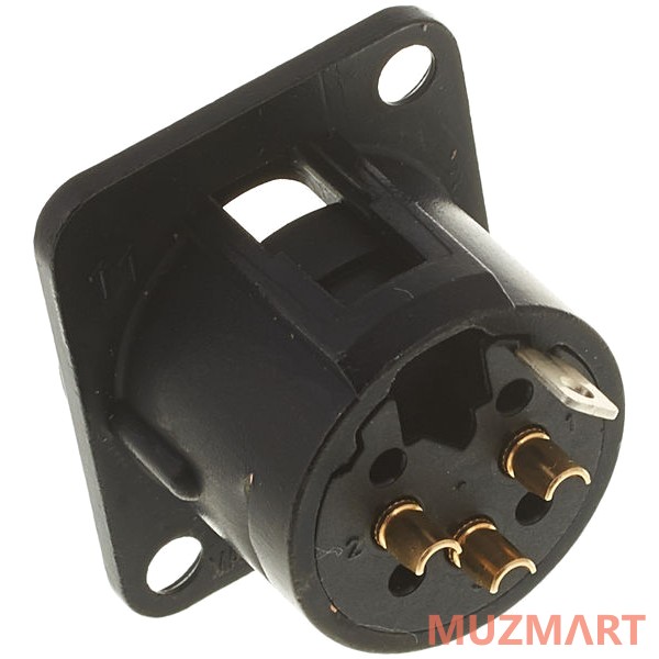 Neutrik NC3MD-L-B-1 Панельный разъем XLR male