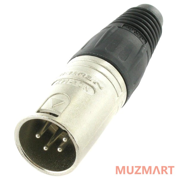 Neutrik NC4MX Кабельный разъем XLR male 4 контакта