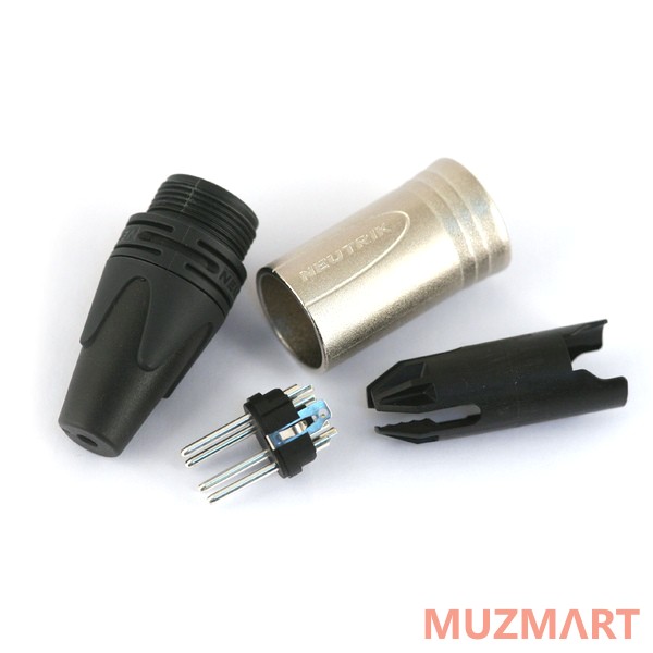 Neutrik NC4MXX Кабельный разъем XLR male 4 контакта