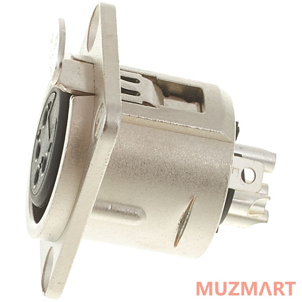 Neutrik NC4FD-L-1 Панельный разъем XLR female 4 контакта