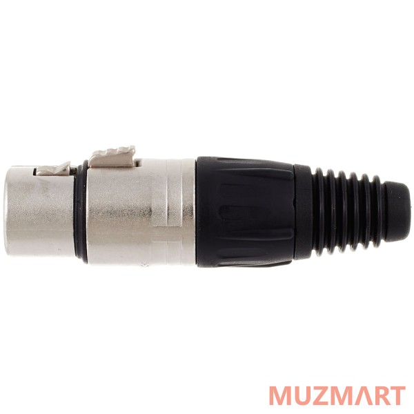 Neutrik NC5FX Кабельный разъем XLR female 5 контактов, посеребренные контакты