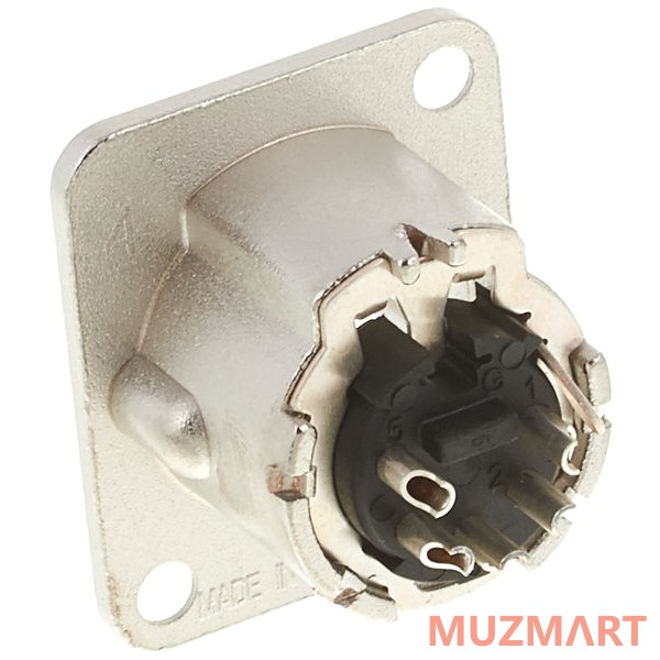 Neutrik NC5MD-LX Панельный разъем XLR male 5 контактов