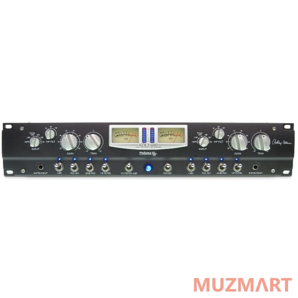 PreSonus ADL600 Прецизионный двухканальный полностью ламповый преамп 2U