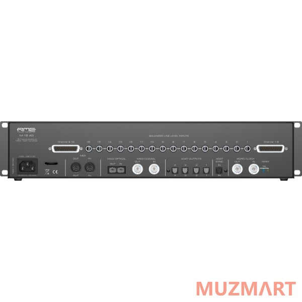 RME M-16 Ad 16 канальный конвертер, HighEnd аналог <> MADI/ADAT, 19", 2U