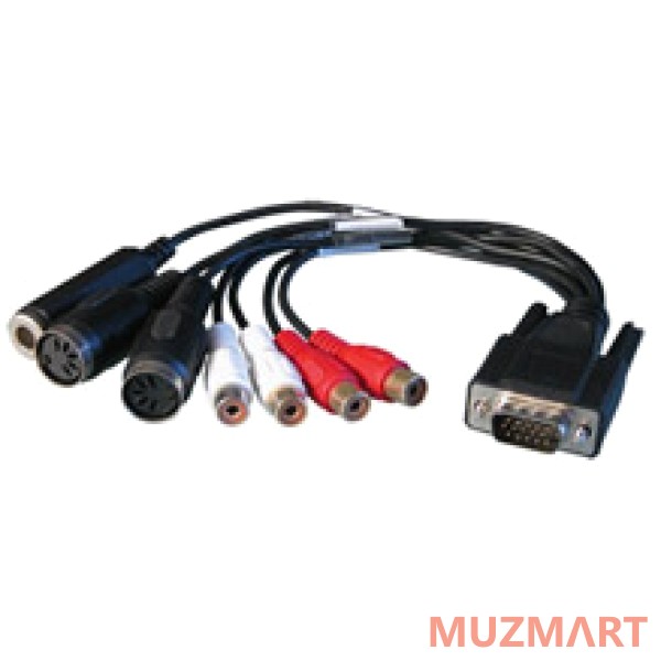 RME BO9632-CMKH Небалансный 15pole SubD на 4 x Cinch аналоговых, 2 x MIDI, 1 x Phones, для HDSP 9632, HDSPe AIO