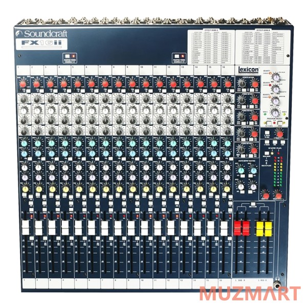 Soundcraft FX16II Микшер концертный