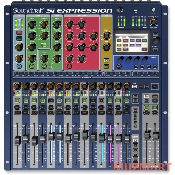 Soundcraft Si Expression 1 Цифровой микшер, 16 мик/лин XLR входов