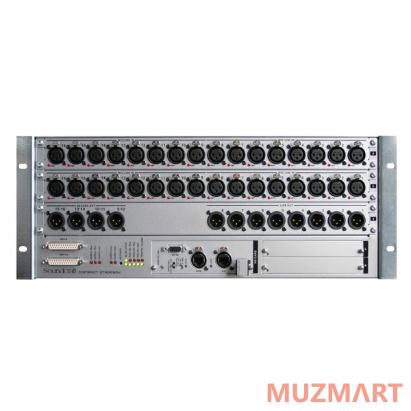 Soundcraft CSB+AES-OPT Коммутационный рэк, 32 мик/лин входа, 8 лин. выходов