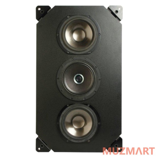 Tannoy IW63DC Черная пассивная 3-полосная АС. Встраивается в стену. Номинальная/программная/пиковая мощн. 100 / 200 / 400 Вт, 8Ом